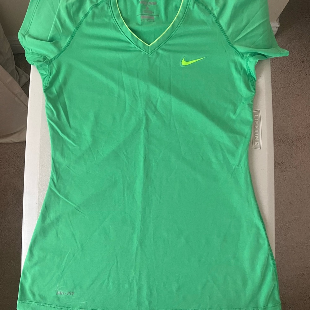 Nike Green Athletic T-Shirt